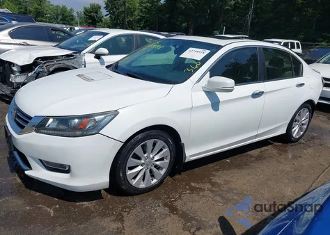 2013 Honda Accord Ex from USA, damaged, VIN 1HGCR2F76DA089545